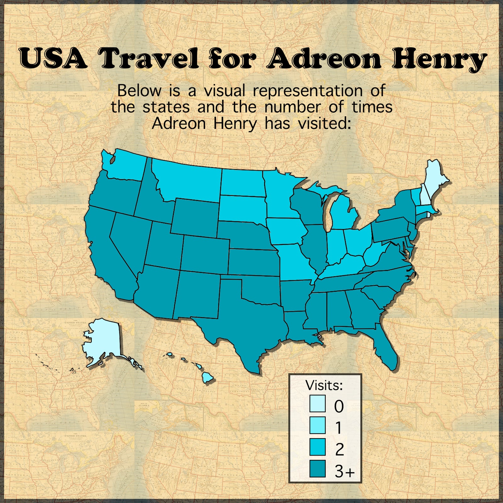 USA Data Map